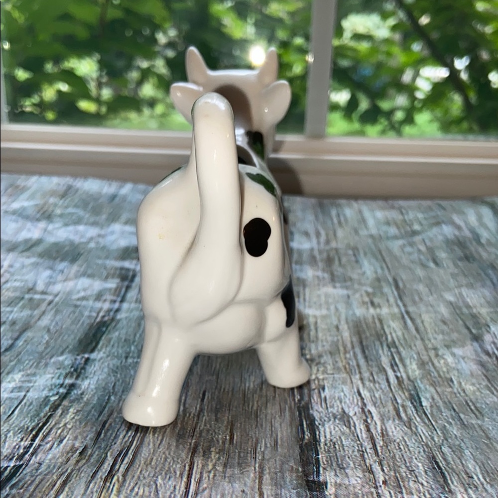 Pier 1 Whimsical Porcelain Black & White Cow Creamer - Picture 6 of 6